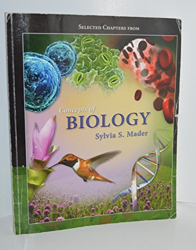 Book Concepts Of Biology : Selected Chapters For Slcc free
