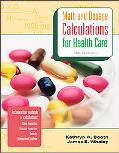 Book MP Math & Dosage Calculations for Health Care w/Student CD: MP Math & Dosage w/Student CD free