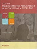 Book ACC 115: Microcomputer Applications for Accounting - Excel 2007 - Custom Edition (Taken from: The O'Leary Series: Microsoft Office Excel 2007 Introductory Edition by Timothy J. O'Leary) free