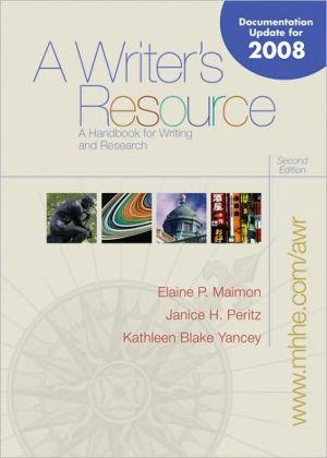 Book A Writer's Resource (spiral) Update with Catalyst 2.0 free