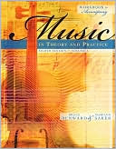 Book Workbook to accompany Music in Theory and Practice, Volume 1 with Finale Discount Sticker free