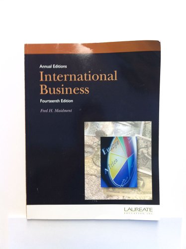 Book International Business (2007 14th Edition) (Annual Editions, Contemporary Learning Series) free