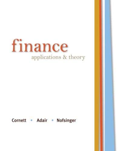 Book Finance Applications & Theory With Suppl free