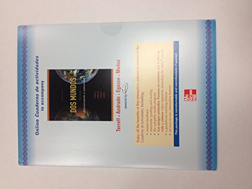 Book Dos Mundos En Breve Comunicacion y comunidad Online Cuaderno de Actividades Access Code free