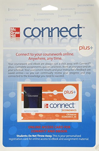 Book Connect Plus Access Card for Economics free