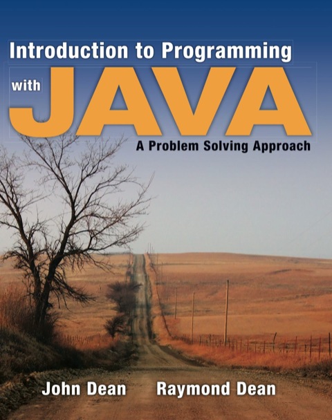 Book Introduction to Programming with Java: A Problem Solving Approach free