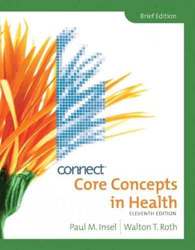 Book Connect Personal Health Access Card for Core Concepts in Health, Brief free
