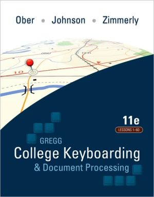 Book Gregg College Keyboarding & Document Processing: Lessons 1-60 free