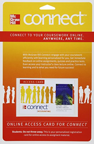 Book Connect Access Card for Financial and Managerial Accounting free
