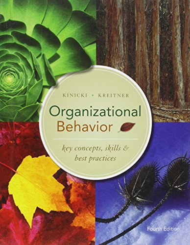 Book Organizational Behavior: Key Concepts, Skills & Best Practices free
