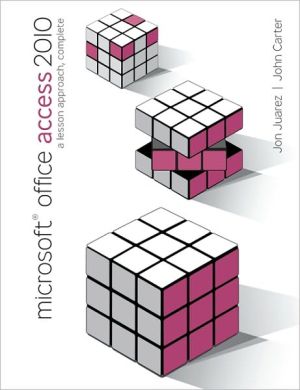 Book Microsoft Office Access 2010: A Lesson Approach, Complete free