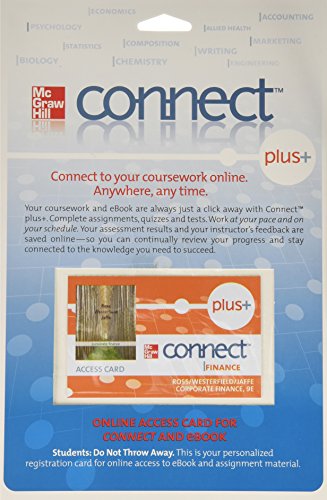 Book Connect Plus Card for Corporate Finance free