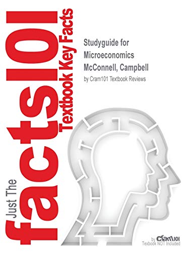 Book Studyguide for Microeconomics by McConnell, Campbell, ISBN 9780077337841 free