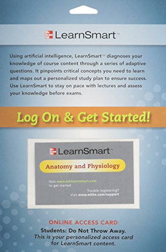 Book LearnSmart Access Card for 2 Semester Anatomy & Physiology free