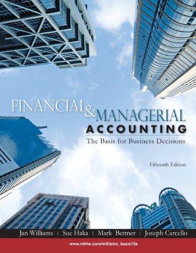 Book Loose-leaf version Financial & Managerial Accounting free