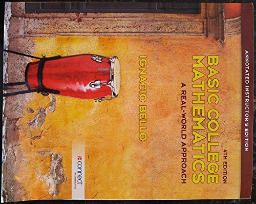 Book Basic College Mathematics: A Real-World Approach free