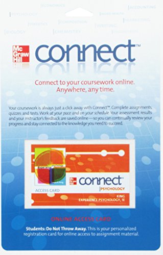 Book Connect Psychology Access Card for Experience Psychology free