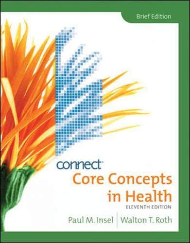 Book Core Concepts in Health, Brief with Connect Plus Personal Health Access Card free