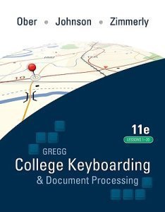 Book Gregg College Keyboarding and Document Processing (Lessons 1-20) EMPTY BOX free