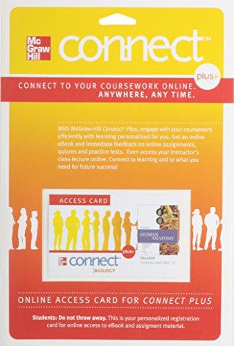Book Connect Plus Access Card for Human Anatomy includes APR & PhILS free