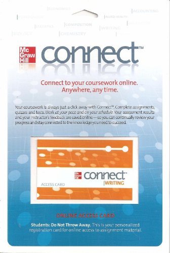 Book Connect Writing Online Access Card free