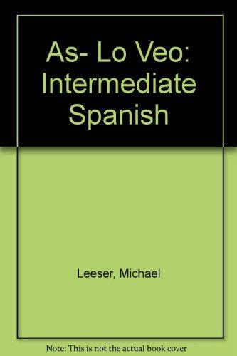 Book Asi lo veo Annotated Instructor Edition (Spanish Edition) free