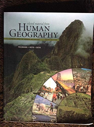 Book selected material from Human Geography free