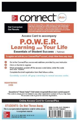Book Connect Access Card for POWER Learning & Your Life free