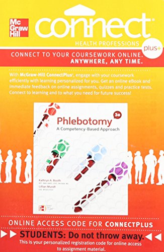 Book Connect Access Card for Phlebotomy: A Competency Based Approach free