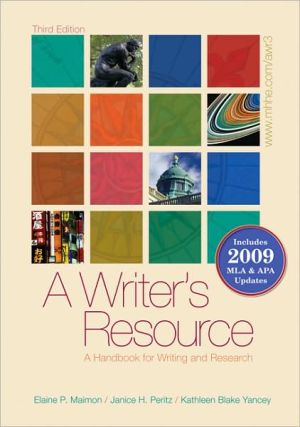 Book A Writer's Resource : A Handbook for Writing and Research free