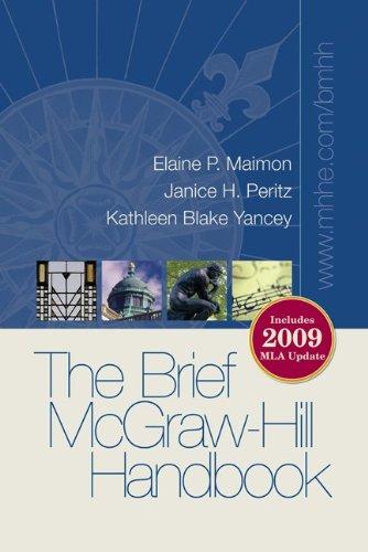 Book Brief McGraw-Hill Handbook 2009 MLA Update with Connect Composition Access Card free