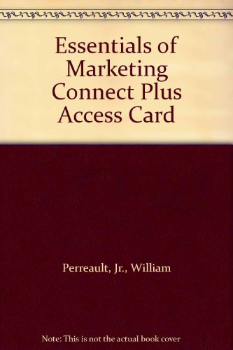 Book Connect Plus Access Card for Essentials of Marketing free