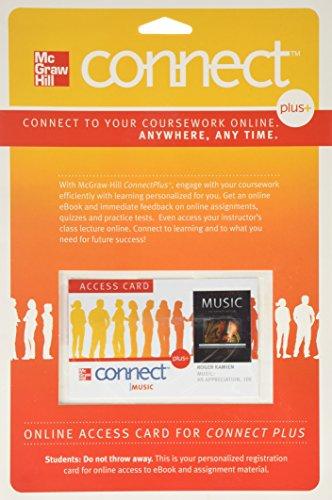 Book Connect Access Card for Music: An Appreciation (Connect Music) free