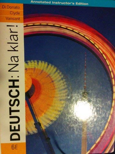 Book Deutsch: na klar! : an introductory German course (Ann. Instructor's Ed.) free