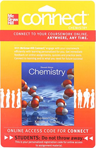 Book Connect Chemistry with LearnSmart 2 Semester Access Card for Chemistry free