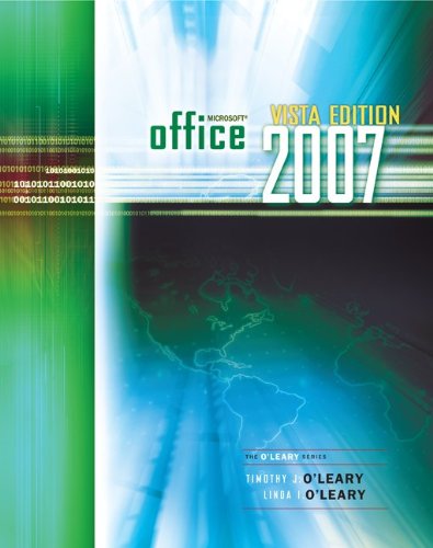 Book Triad Interactive: Office 2007 Windows Vista w/Simnet Package free