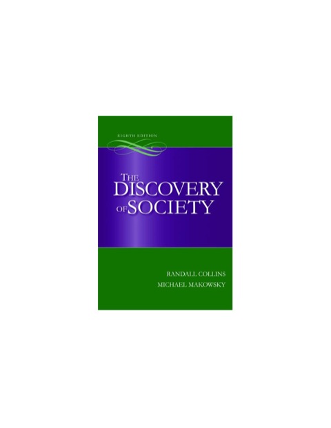 Book The Discovery of Society free