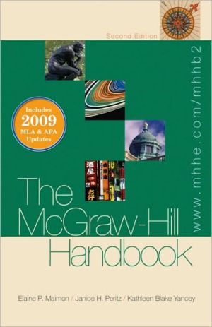 Book The McGraw-Hill Handbook (paperback) - 2009 MLA & APA Update, Student Edition free