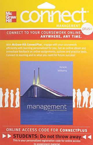 Book Connect Plus Management 1 Semester Access Card for Management free