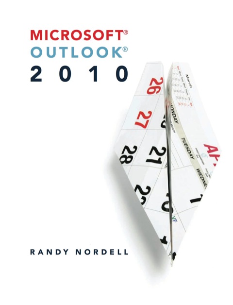 Book Microsoft Outlook 2010 free