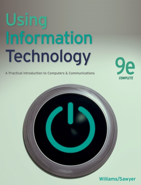 Book Using Information Technology 9e Complete Edition free