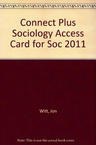 Book Connect Plus Sociology Access Card for SOC 2011 free Book Connect Plus Sociology Access Card for SOC 2011 free