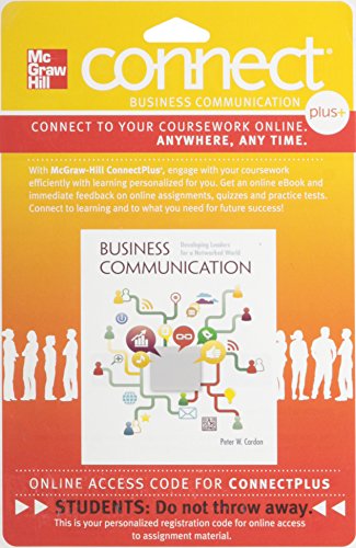 Book Connect 1-Semester Access Card for Business Communication free