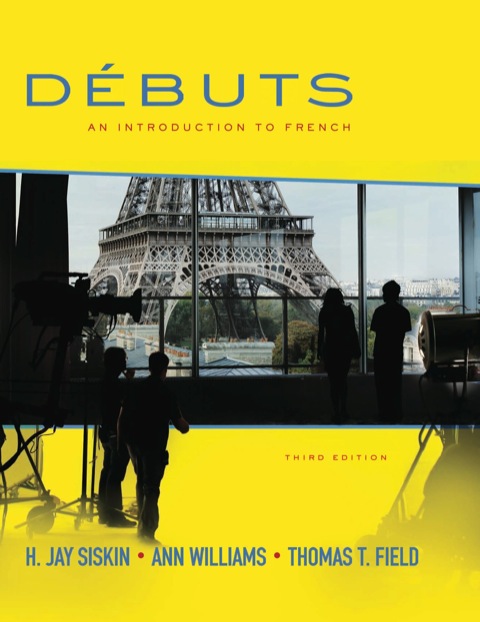 Book Débuts: An Introduction to French Student Edition free