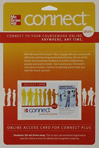 Book Connect Access Card for Administrative Medical Assisting free