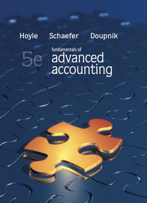 Book Fundamentals of Advanced Accounting free