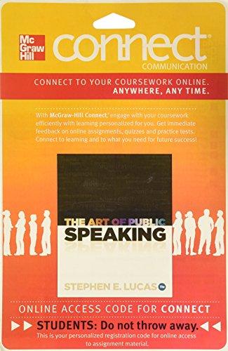 Book Connect Lucas Access Card for The Art of Public Speaking free