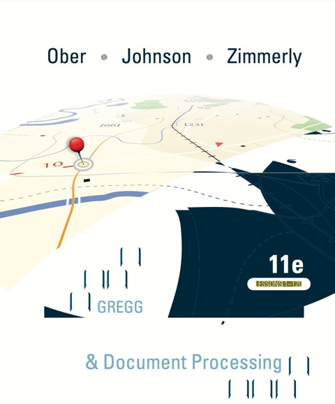 Book Gregg College Keyboarding & Document Processing (GDP); Lessons 1-120, main text free