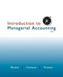 Book Loose-leaf Version for Introduction to Managerial Accounting free