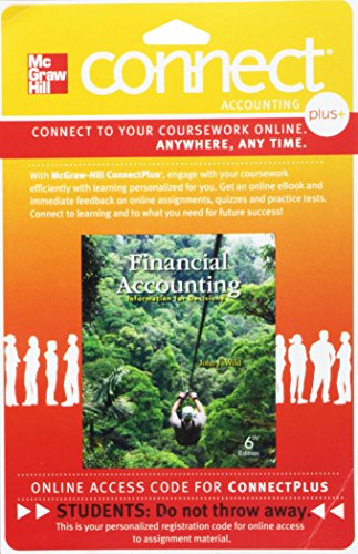 Book Connect 1-Semester Access Card for Financial Accounting: Information for Decisions free